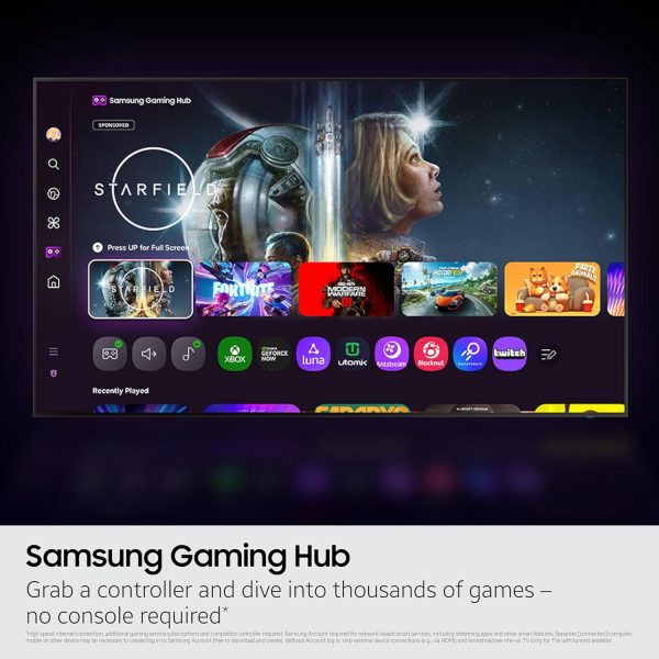 Samsung 75-Inch Class Neo QLED QN70F 4K Mini LED Smart TV (2025 Model) NQ4 AI Gen2 Processor, Quantum Matrix Technology Slim, Motion Xcelerator 144Hz, Samsung Vision AI, Alexa Built-in - Image 2