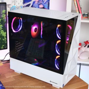 CyberPowerPC Gamer Xtreme VR Gaming PC, Intel Core i7-14700F 2.1GHz, GeForce RTX 5060 Ti 16GB, 16GB DDR5, 1TB PCIe 4.0 SSD, WiFi Ready & Windows 11 Home (GXiVR8040A17)