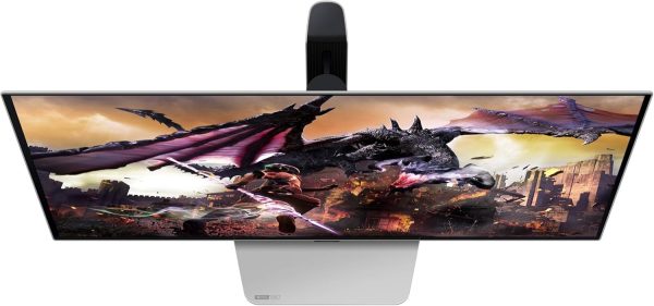 Samsung 32" Odyssey OLED G8 (G80SD) Series 4K UHD Smart Gaming Monitor w QD-OLED, 240Hz 0.03ms, G-Sync Compatible, Glare-Free Display, Sleek Metal Design, LS32DG800SNXZA, 3 Yr Warranty - Image 6