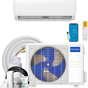 MRCOOL 18000 BTU 230V Ductless Inverter Mini Split Air Conditioner & Heat Pump System, Easy Pro Series – Wall-Mounted AC Unit w/ Heating and Cooling for Home, Office & Commercial Space