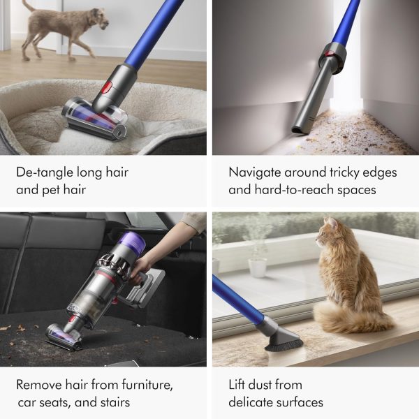 Dyson V11 Origin Cordless Vacuum, 185AW, 3 Power Modes, Up to 60 Minutes,² Deep Cleans Hard Floors and Carpets, Detangles pet Hair, Converts to Handheld - Image 6
